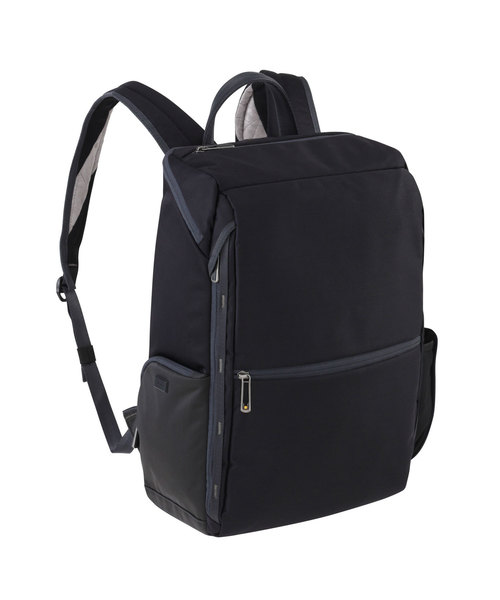 ace.（エース）の「Wシールドパック　リュック 　15リットル　55153（バックパック/リュック・メンズ・カーキ/ネイビー/ブラック×グレー・FREE）」の2枚目の写真