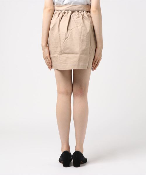 AS KNOW AS PINKY（アズノゥアズピンキー）の「フリフリベイカースカート【スカート】（スカート・レディース・ベージュ/カーキ/ブラック系その他/インディゴブルー/チェック・FREE）」の7枚目の写真