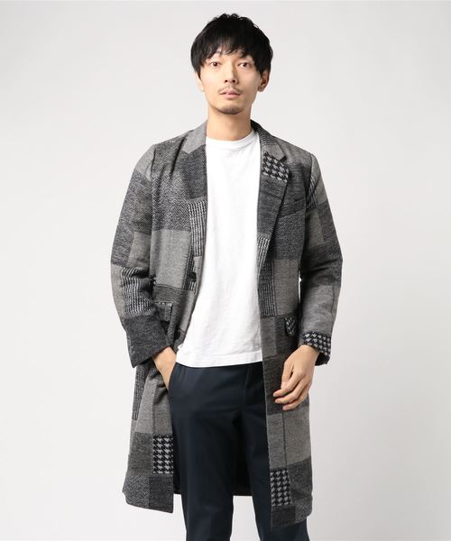 セール パッチワークチェスターコート チェスターコート Juglans ユグランス のファッション通販 Zozotown