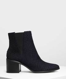 クラシック ブロックヒールブーツ / Classic Block Heel Boots