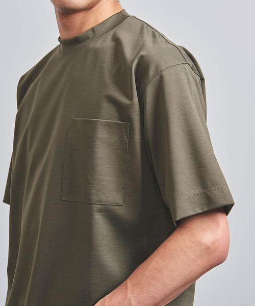 UNITED ARROWS（ユナイテッドアローズ）の「<UNITED ARROWS> クルーネック ポケット カットソー◆（Tシャツ/カットソー・メンズ・ホワイト/ブラック/オリーブ・LARGE/X-LARGE/SMALL/MEDIUM）」の11枚目の写真