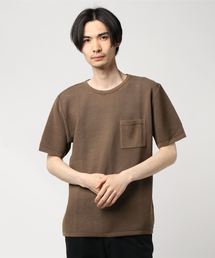 COMME CA ISM | 和紙ガーター編み　ニットTシャツ(ニット/セーター)