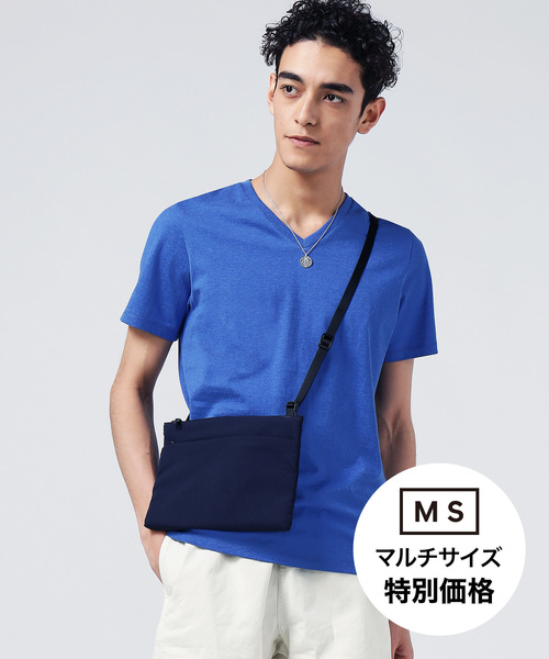 ZOZO（ゾゾ）の「VネックTシャツ［MEN］（Tシャツ/カットソー・メンズ・グレー/ブラック/ブルー/ネイビー/ホワイト/カーキ・マルチサイズ）」の6枚目の写真