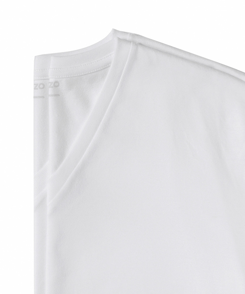 ZOZO（ゾゾ）の「VネックTシャツ［MEN］（Tシャツ/カットソー・メンズ・グレー/ブラック/ブルー/ネイビー/ホワイト/カーキ・マルチサイズ）」の15枚目の写真