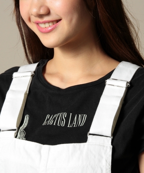 BEAUTY&YOUTH UNITED ARROWS（ビューティーアンドユースユナイテッドアローズ）の「BYBC コットンテーパードオーバーオール ◆（サロペット/オーバーオール・レディース・ホワイト/ネイビー・フリー）」の11枚目の写真