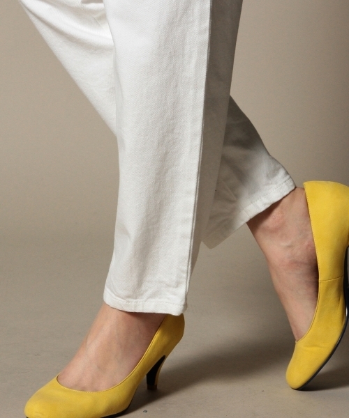 BEAUTY&YOUTH UNITED ARROWS（ビューティーアンドユースユナイテッドアローズ）の「BYBC コットンテーパードオーバーオール ◆（サロペット/オーバーオール・レディース・ホワイト/ネイビー・フリー）」の8枚目の写真