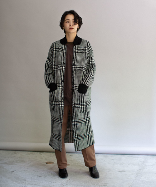 Audrey and John Wad�i�I�[�h���[�A���h�W�������b�h�j�́u�yAudrey and John Wad�z�`�F�b�N���j�b�g�R�[�g/�R�[�f�B�K���i���̑��A�E�^�[�j�v�b�u���b�N