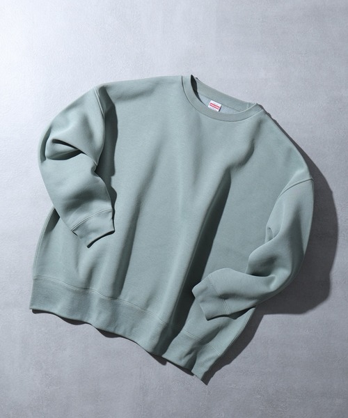 セール】【United Athle】loose fit nuance color crew neck sweat