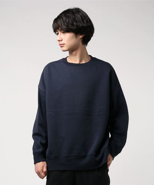 United Athle（ユナイテッドアスレ）の「【United Athle】loose fit nuance color crew neck sweat / ルーズフィット ニュアンスカラー クルーネックスウェット 5627（スウェット・メンズ・ネイビー/グレー/ブラック/ホワイト/ライトパープル/サンドベージュ/スモーキーグリーン系/パープル・M/L/XL）」の20枚目の写真