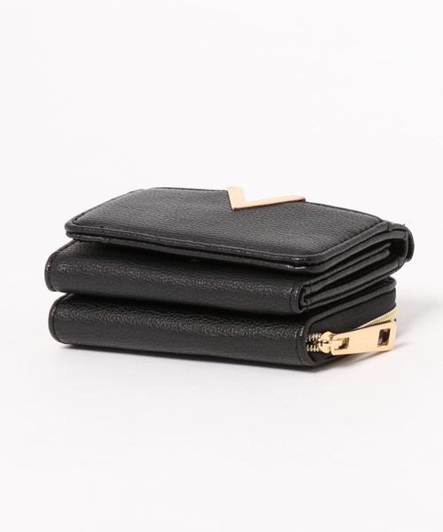 三つ折り財布 セール】三つ折り財布 V字金具 ミニ財布 シスター（財布