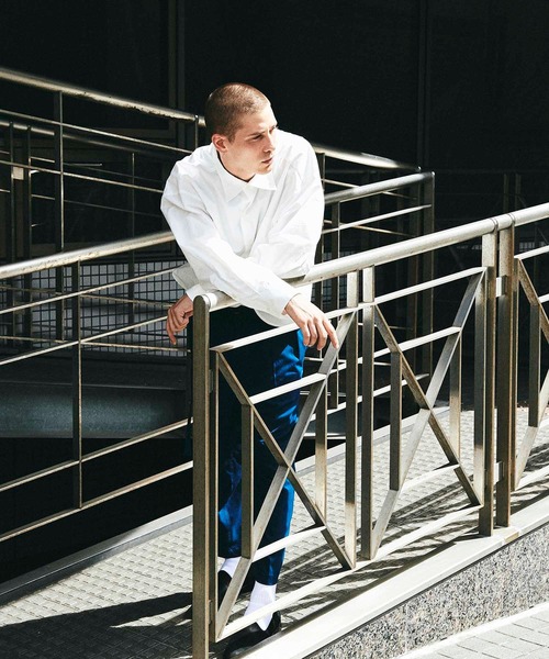 CHORD NUMBER EIGHT（コードナンバーエイト）の「TYPEWRITER BALLOON SHIRT（シャツ/ブラウス・メンズ・ブラック/ベージュ/チャコールグレー/カーキ/ホワイト・S/M/L）」の6枚目の写真