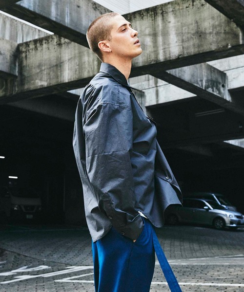 CHORD NUMBER EIGHT（コードナンバーエイト）の「TYPEWRITER BALLOON SHIRT（シャツ/ブラウス・メンズ・ブラック/ベージュ/チャコールグレー/カーキ/ホワイト・S/M/L）」の14枚目の写真