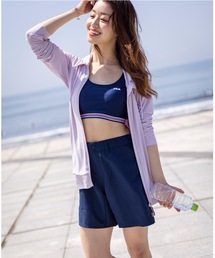 FILA（フィラ）の「【FILA:フィラ】水陸両用ブラトップ / スポーツブラ / 水陸両用アンダー フィットネス ジム ヨガ マリンスポーツ アウトドア（スポーツブラ）」