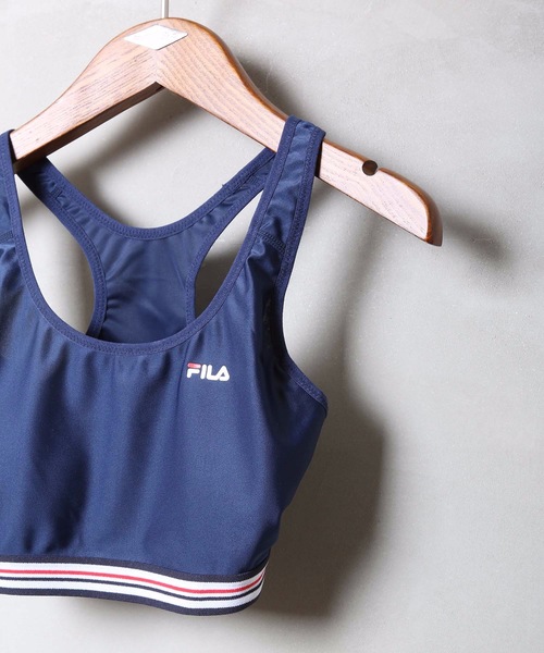 FILA（フィラ）の「【FILA:フィラ】水陸両用ブラトップ / スポーツブラ / 水陸両用アンダー フィットネス ジム ヨガ マリンスポーツ アウトドア（スポーツブラ・レディース・ネイビー/ブラック/ピンク/ターコイズブルー/イエロー/ホワイト・SMALL/MEDIUM/LARGE/X-LARGE）」の11枚目の写真