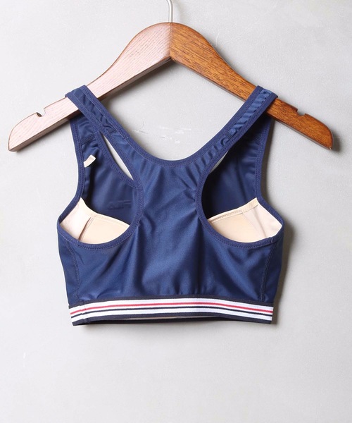 FILA（フィラ）の「【FILA:フィラ】水陸両用ブラトップ / スポーツブラ / 水陸両用アンダー フィットネス ジム ヨガ マリンスポーツ アウトドア（スポーツブラ・レディース・ネイビー/ブラック/ピンク/ターコイズブルー/イエロー/ホワイト・SMALL/MEDIUM/LARGE/X-LARGE）」の10枚目の写真