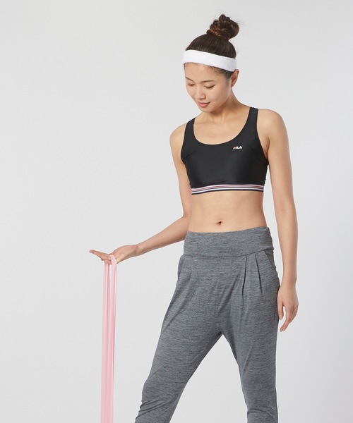 FILA（フィラ）の「【FILA:フィラ】水陸両用ブラトップ / スポーツブラ / 水陸両用アンダー フィットネス ジム ヨガ マリンスポーツ アウトドア（スポーツブラ・レディース・ネイビー/ブラック/ピンク/ターコイズブルー/イエロー/ホワイト・SMALL/MEDIUM/LARGE/X-LARGE）」の19枚目の写真