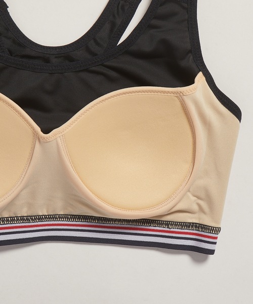 FILA（フィラ）の「【FILA:フィラ】水陸両用ブラトップ / スポーツブラ / 水陸両用アンダー フィットネス ジム ヨガ マリンスポーツ アウトドア（スポーツブラ・レディース・ネイビー/ブラック/ピンク/ターコイズブルー/イエロー/ホワイト・SMALL/MEDIUM/LARGE/X-LARGE）」の15枚目の写真