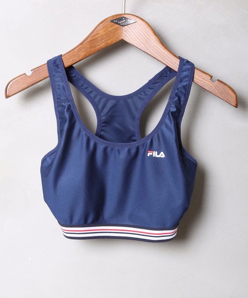 FILA（フィラ）の「【FILA:フィラ】水陸両用ブラトップ / スポーツブラ / 水陸両用アンダー フィットネス ジム ヨガ マリンスポーツ アウトドア（スポーツブラ・レディース・ネイビー/ブラック/ピンク/ターコイズブルー/イエロー/ホワイト・SMALL/MEDIUM/LARGE/X-LARGE）」の21枚目の写真
