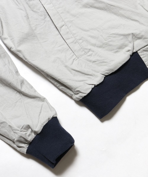 CAL O LINE（キャルオーライン）の「CAL O LINE/キャルオーライン VELOUR BLOUSON リバーシブルベロアブルゾン（ブルゾン・メンズ・ネイビー・M/L）」の15枚目の写真