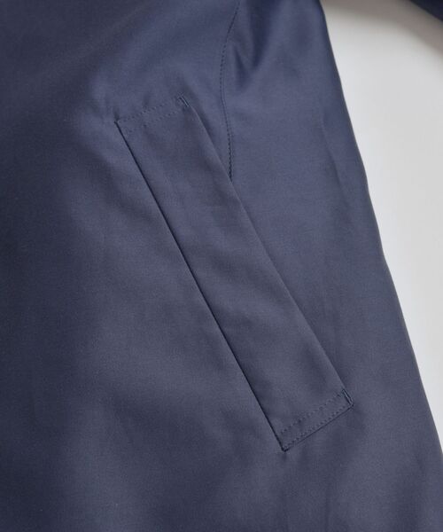 SHIPS×LoroPiana ステンカラーコート ダウンライナー付き ネイビー SHIPS×LoroPiana ステンカラーコート ダウンライナー付ネイビー M