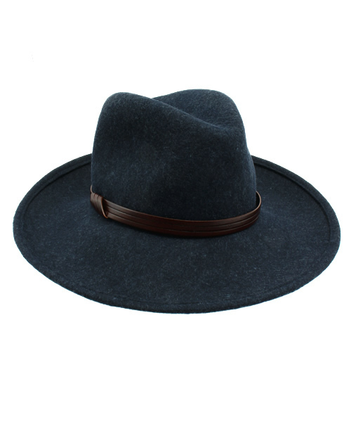 ROSE BUD（ローズバッド）の「(HATS & DREAMS)46264/E/174 FELT HAT（ハット・レディース・ブラック/オリーブ/ネイビー/ブルー系その他・ONE SIZE）」の4枚目の写真