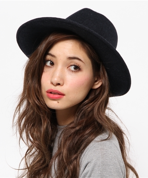 ROSE BUD（ローズバッド）の「(HATS & DREAMS)46264/E/174 FELT HAT（ハット・レディース・ブラック/オリーブ/ネイビー/ブルー系その他・ONE SIZE）」の5枚目の写真