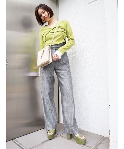 EMODA（エモダ）の「THREEポケットクリップバッグ（ショルダーバッグ・レディース・ブラック/ベージュ・FREE）」の8枚目の写真