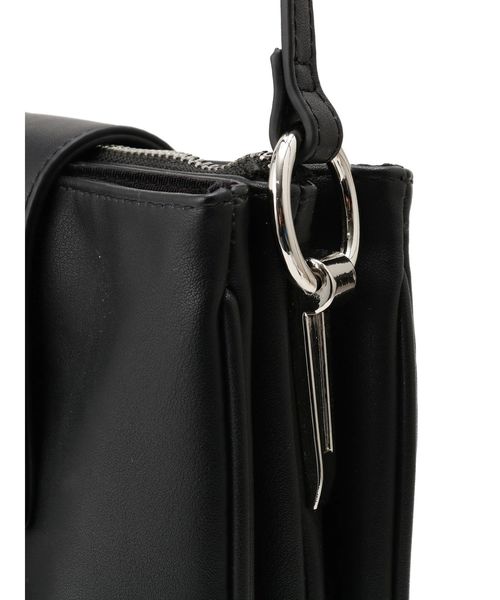 EMODA（エモダ）の「THREEポケットクリップバッグ（ショルダーバッグ・レディース・ブラック/ベージュ・FREE）」の3枚目の写真