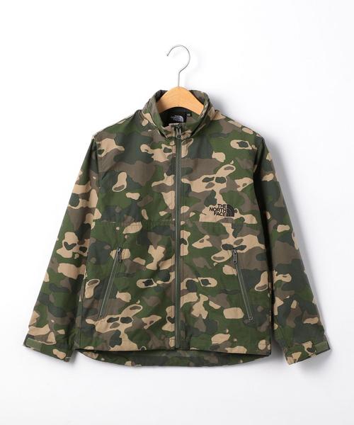 THE NORTH FACE（ザノースフェイス）の「【キッズ】THE NORTH FACE（ザノースフェイス）Compact JKT（ブルゾン・キッズ・オリーブ・100cm/130cm/110cm/120cm）」の2枚目の写真
