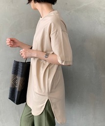 [JF READY MADE/ジェイエフレディメイド] 天竺ラウンドヘムビッグTシャツ