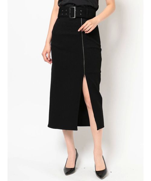 RESEXXY（リゼクシー）の「レイヤードZIPタイトスカート（スカート・レディース・ブラック/ベージュ/ブラウン・FREE）」の15枚目の写真