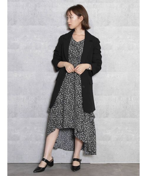 dazzlin（ダズリン）の「クラシックテーラードジャケット（テーラードジャケット・レディース・ブラック/ベージュ/グレー・FREE）」の7枚目の写真