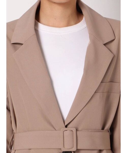 dazzlin（ダズリン）の「クラシックテーラードジャケット（テーラードジャケット・レディース・ブラック/ベージュ/グレー・FREE）」の11枚目の写真