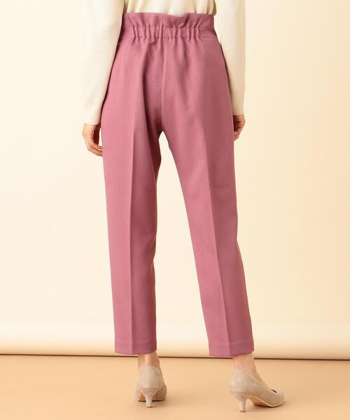 ANY SIS(エニィスィス)の「【洗える】ハイウエストテーパード パンツ(その他パンツ・レディース・ダークブラウン系/ピンク系・4)」の9枚目の写真