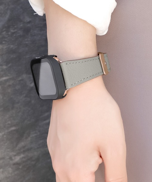 Urban Coral（アーバンコーラル）の「Apple Watch Band / アップルウォッチ バンド メタル  レザー / Urban Coral（デジタル腕時計・レディース・ブラック/シルバー×ブラック/シルバー/ゴールド/ピンクゴールド/シルバー系その他/シルバー×ゴールド/ブルー/ピンク/グレー系その他/ゴールド系その他/シャンパン/ゴールド系/ベージュ系/シルバー系/ブラック系/ライトグレー系2/ピンク系2/パープル系1/ピンク系1/ライトグリーン系1/レッド系2/アイボリー系1/レッド系1/ローズ系2/ベージュ系2/ブラウン系2/ベージュ系1/ブルー系1/グレー系1/ブラウン系1/ライトグレー系1/グレー系2/ローズ系1/ブラック系3/ホワイト系3/グレー系3/ベージュ系3/パープル系3/グレー系4/オレンジ系3/ピンク系4/ピンク系3/ベージュ系4/ブルー系3/レッド系3/パープル系4/ピンク系/オレンジ系4/ブラウン系3/ベージュ系その他5/ローズ系3/グレー系6/グレー系5・40mm/44mm）」の12枚目の写真