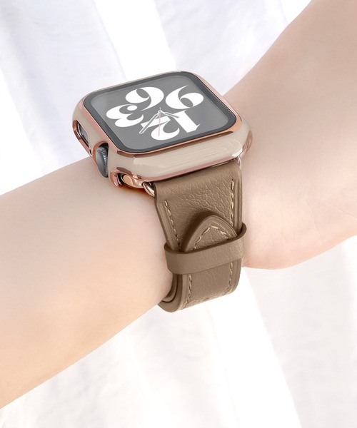 Urban Coral（アーバンコーラル）の「Apple Watch Band / アップルウォッチ バンド メタル  レザー / Urban Coral（デジタル腕時計・レディース・ブラック/シルバー×ブラック/シルバー/ゴールド/ピンクゴールド/シルバー系その他/シルバー×ゴールド/ブルー/ピンク/グレー系その他/ゴールド系その他/シャンパン/ゴールド系/ベージュ系/シルバー系/ブラック系/ライトグレー系2/ピンク系2/パープル系1/ピンク系1/ライトグリーン系1/レッド系2/アイボリー系1/レッド系1/ローズ系2/ベージュ系2/ブラウン系2/ベージュ系1/ブルー系1/グレー系1/ブラウン系1/ライトグレー系1/グレー系2/ローズ系1/ブラック系3/ホワイト系3/グレー系3/ベージュ系3/パープル系3/グレー系4/オレンジ系3/ピンク系4/ピンク系3/ベージュ系4/ブルー系3/レッド系3/パープル系4/ピンク系/オレンジ系4/ブラウン系3/ベージュ系その他5/ローズ系3/グレー系6/グレー系5・40mm/44mm）」の13枚目の写真