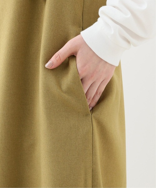 Simplicite(サンプリシテ)の「ファスナー付きサロペットスカート◆(ジャンパースカート・レディース・ブラック/ベージュ/キャメル・FREE)」の9枚目の写真