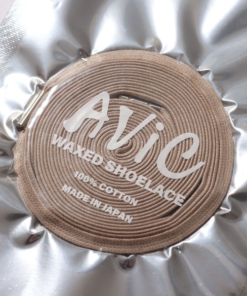 atmos(アトモス)の「AVIC WAXED SHOELACE / アヴィック ワックスド シューレース(シューズアクセサリー・メンズ・ブラック/ネイビー/ホワイト/ベージュ/レッド/バーガンディー/オレンジ・160)」の1枚目の写真