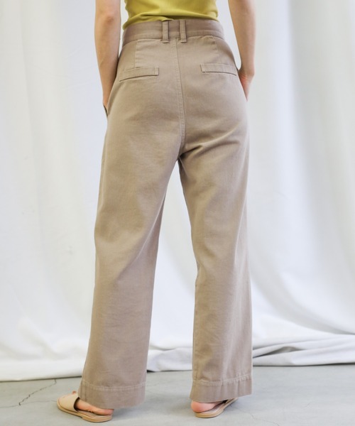select MOCA(セレクトモカ)の「グラデーションデザインパンツ(デニムパンツ・レディース・ベージュ/イエロー・SMALL/MEDIUM)」の15枚目の写真