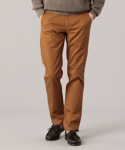 SHIPS（シップス）の「SHIPS:〈抗菌加工〉japan quality カラー テーパード スリム チノパンツ（チノパンツ・メンズ・ホワイト/ライトグレー/ブラック/ベージュ/ネイビー/グレー/ライトオリーブ/キャメル/オリーブ/ダークグレー/ダークブラウン/グレー系その他/ヘザーグレー/ダークブルー/ロイヤルブルー/ブラウン/オフホワイト・34/32/30/31/33/29）」の17枚目の写真