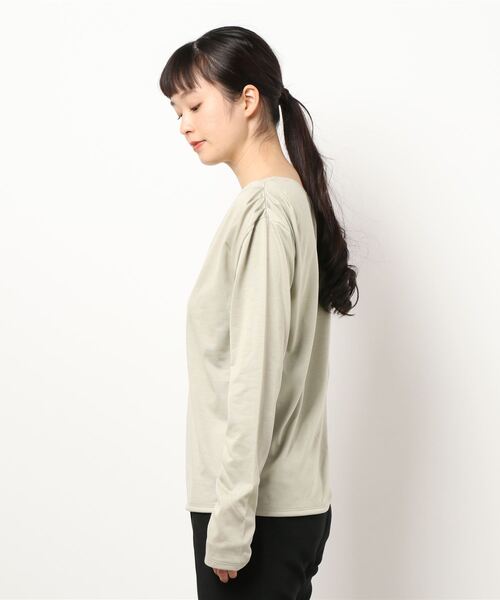 FRAY I.D（フレイアイディー）の「アシメネックラインTシャツ（T