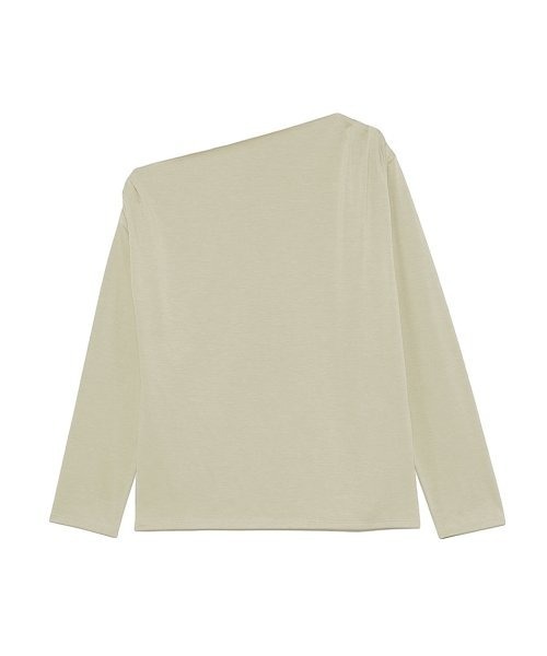 FRAY I.D（フレイアイディー）の「アシメネックラインTシャツ（T