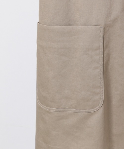 ADAM ET ROPE'(アダムエロペ)の「ヴィンテージツイル ルーズシルエット チェスターコート/UNISEX(チェスターコート・メンズ・ベージュ/カーキ/スミクロ・M/L)」の7枚目の写真