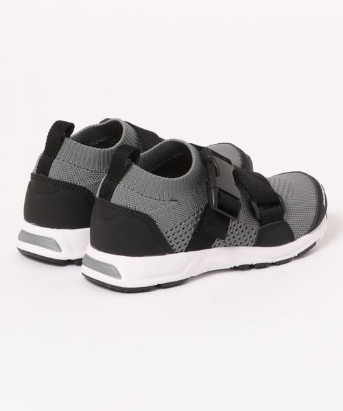 GLOBAL WORK（グローバルワーク）の「【キッズ】シュンソク／ニットスニーカー/922593（その他シューズ・キッズ・グレー/ブラック・17cm/22cm/19cm/18cm/21cm/20cm）」の5枚目の写真