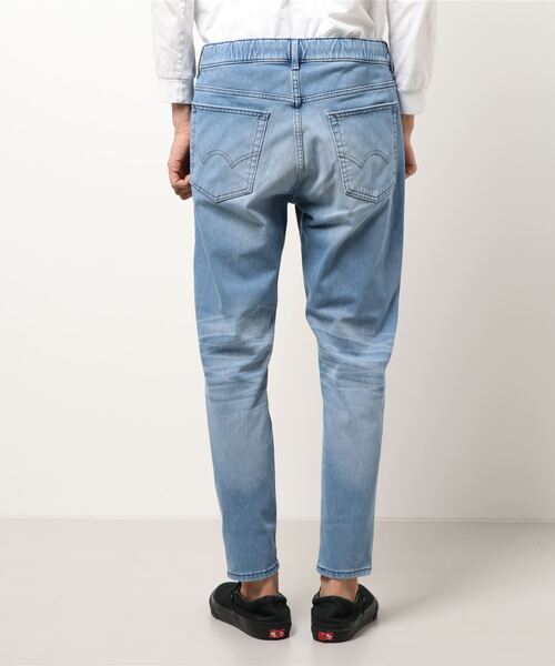 EDWIN（エドウィン）の「【公式】スゴーーいラク　ジャージーズ 　ニット　イージーパンツ（デニムパンツ・メンズ・ブルー/ピンク/ライトインディゴブルー/アイボリー・X-LARGE/MEDIUM/SMALL/LARGE）」の6枚目の写真