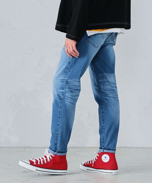 EDWIN（エドウィン）の「【公式】スゴーーいラク　ジャージーズ 　ニット　イージーパンツ（デニムパンツ・メンズ・ブルー/ピンク/ライトインディゴブルー/アイボリー・X-LARGE/MEDIUM/SMALL/LARGE）」の3枚目の写真