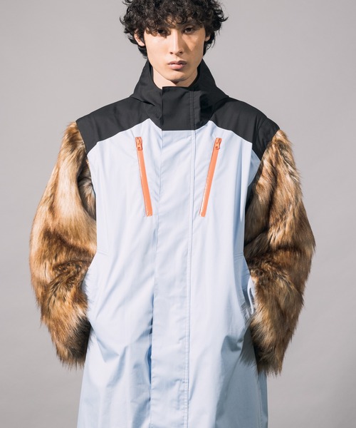 non tokyoのファー付きジャケット NON TOKYO ファースタジアム