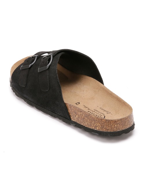 NANO universe(ナノユニバース)の「《WEB限定》AUTENTI/別注スエードシャワーサンダル(サンダル・メンズ・ブラック/ベージュ系その他/アイボリー・42/41/43/40)」の9枚目の写真