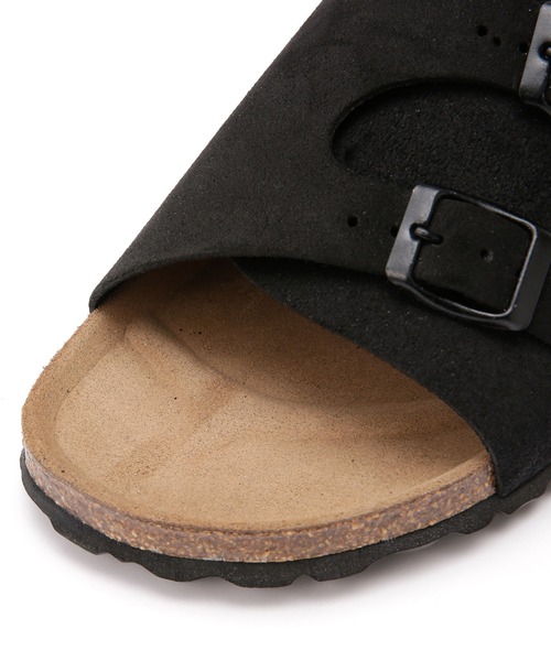 NANO universe(ナノユニバース)の「《WEB限定》AUTENTI/別注スエードシャワーサンダル(サンダル・メンズ・ブラック/ベージュ系その他/アイボリー・42/41/43/40)」の10枚目の写真