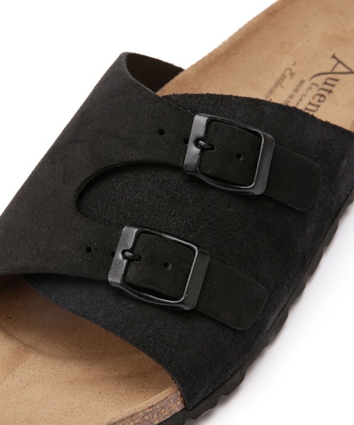 NANO universe(ナノユニバース)の「《WEB限定》AUTENTI/別注スエードシャワーサンダル(サンダル・メンズ・ブラック/ベージュ系その他/アイボリー・42/41/43/40)」の11枚目の写真